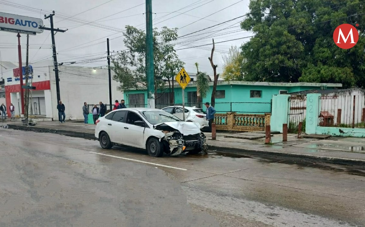 lluvia en la zona sur de tamaulipas provoca accidentes hoy domingo