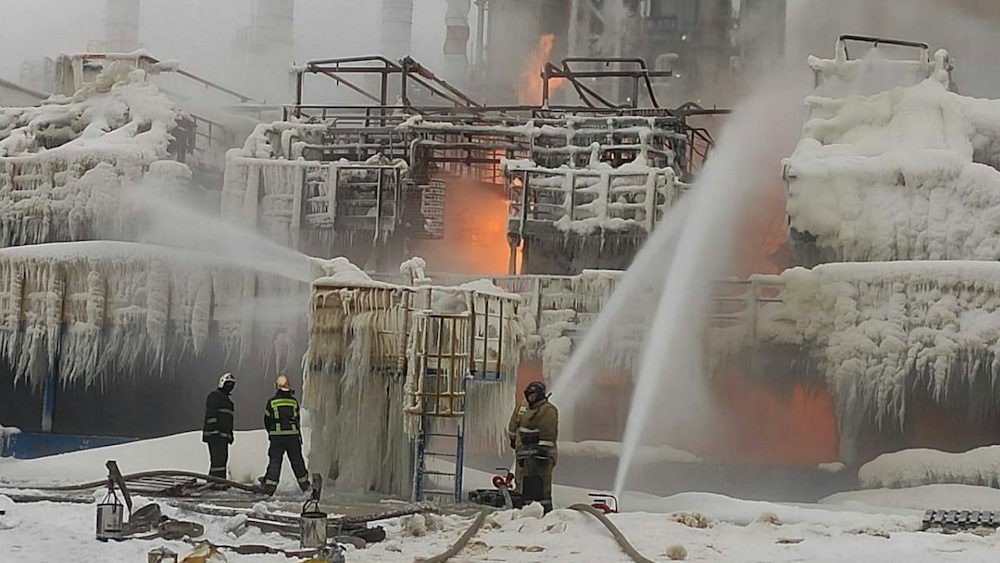 krieg in der ukraine: ukrainische spezialkräfte offenbar für brand in russischem ostseehafen verantwortlich