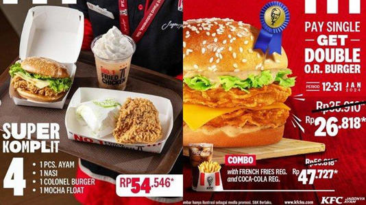 promo KFC hari ini (Instagram@kfcindonesia)