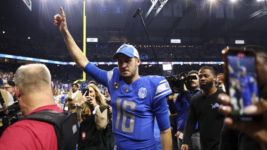 Jared Goff Chants Hit Harder As Lions QB Enters Elite Company