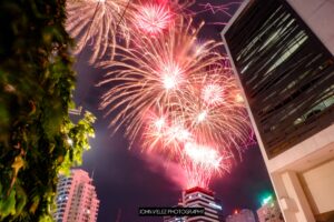 fireworks light up skies for sinulog 2024 celebration