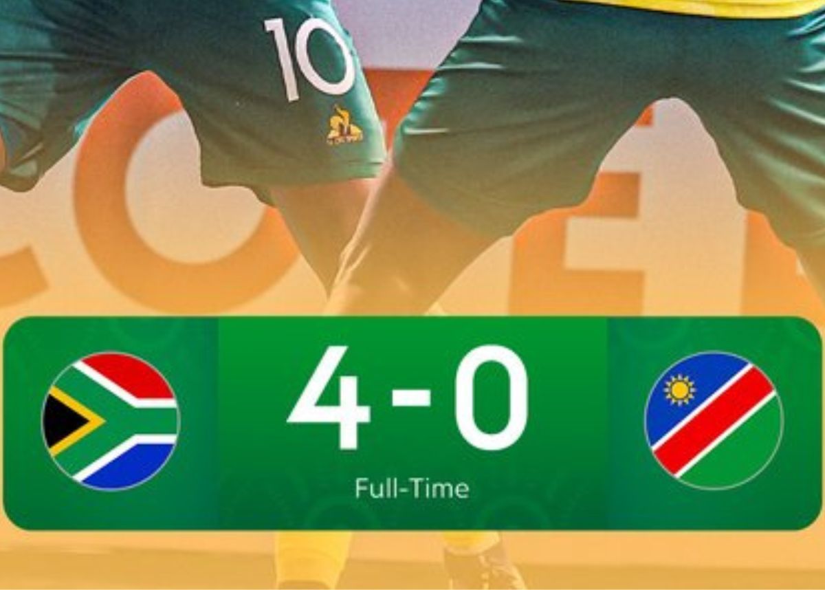 ‘Bravo’: SA Responds To Bafana Bafana Beating Namibia 4-0