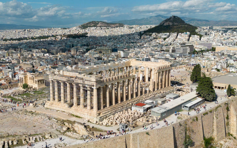 Visitors to the Acropolis in Greece will pay a new climate crisis resilience fee in 2024 - Jamie Lorriman