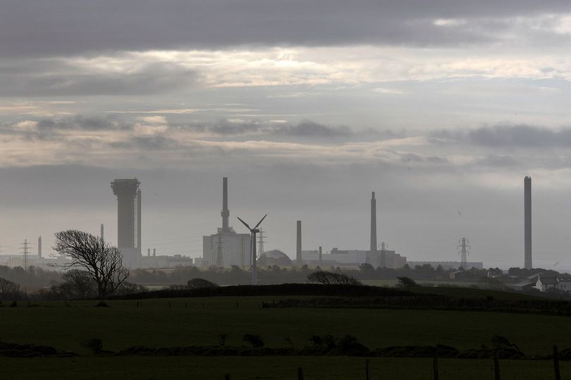 storm isha closes sellafield nuclear site 'as a precaution'