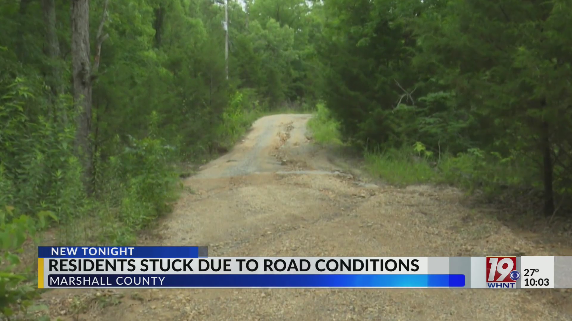 Residents Stuck Due To Road Conditions January 21 2024 News 19 At 10 P   BB1h383M.img