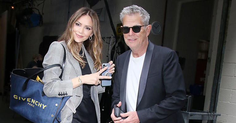 Katharine McPhee and David Foster in NYC