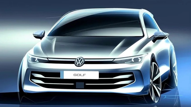 volkswagen golf 8.5 teased (and leaked) ahead of wednesday debut