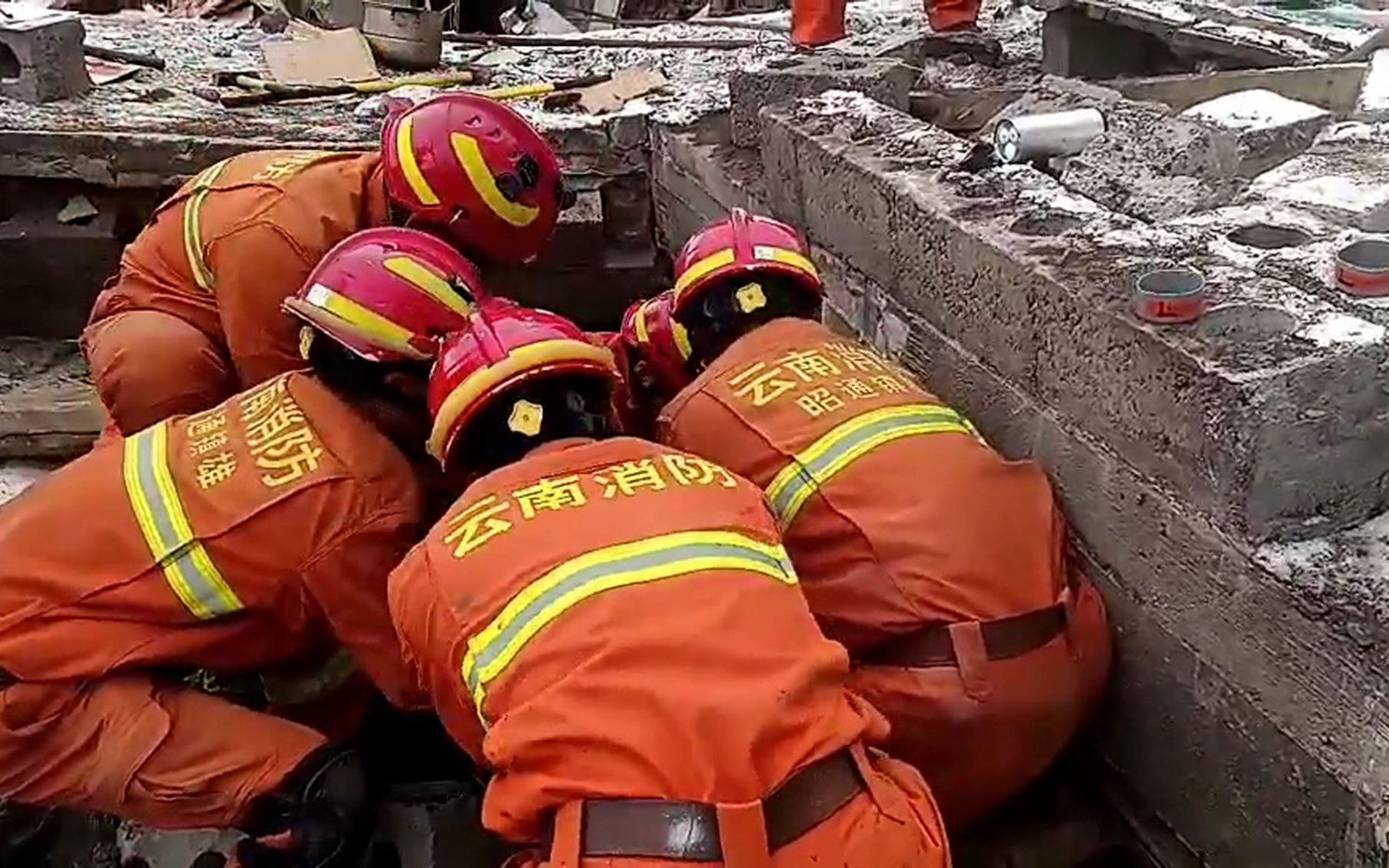 landslide buries 47 people in mountainous southern china