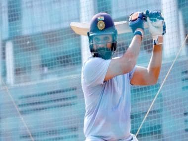 team india captain rohit sharma hits the nets ahead of test series against england