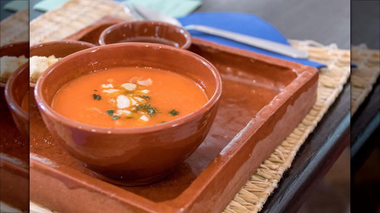 Elevate The Taste And Texture Of Canned Tomato Soup With Toasted Nuts