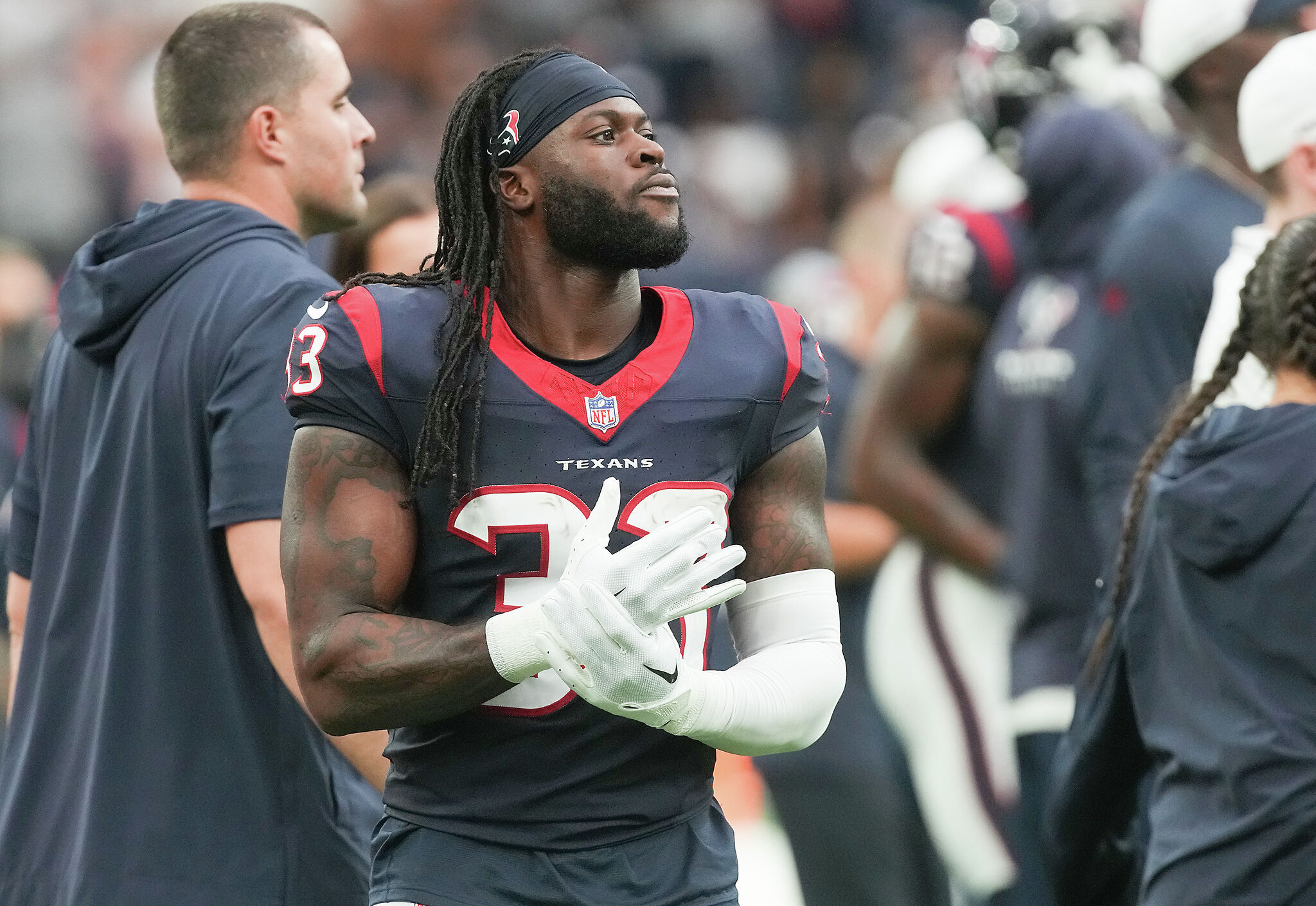 Texans Keep Running Back Dare Ogunbowale To Play Behind Joe Mixon