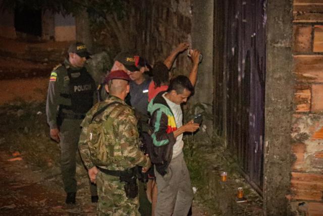villavicencio: más de 80 capturas en zona de guerra de bandas venezolana y colombiana