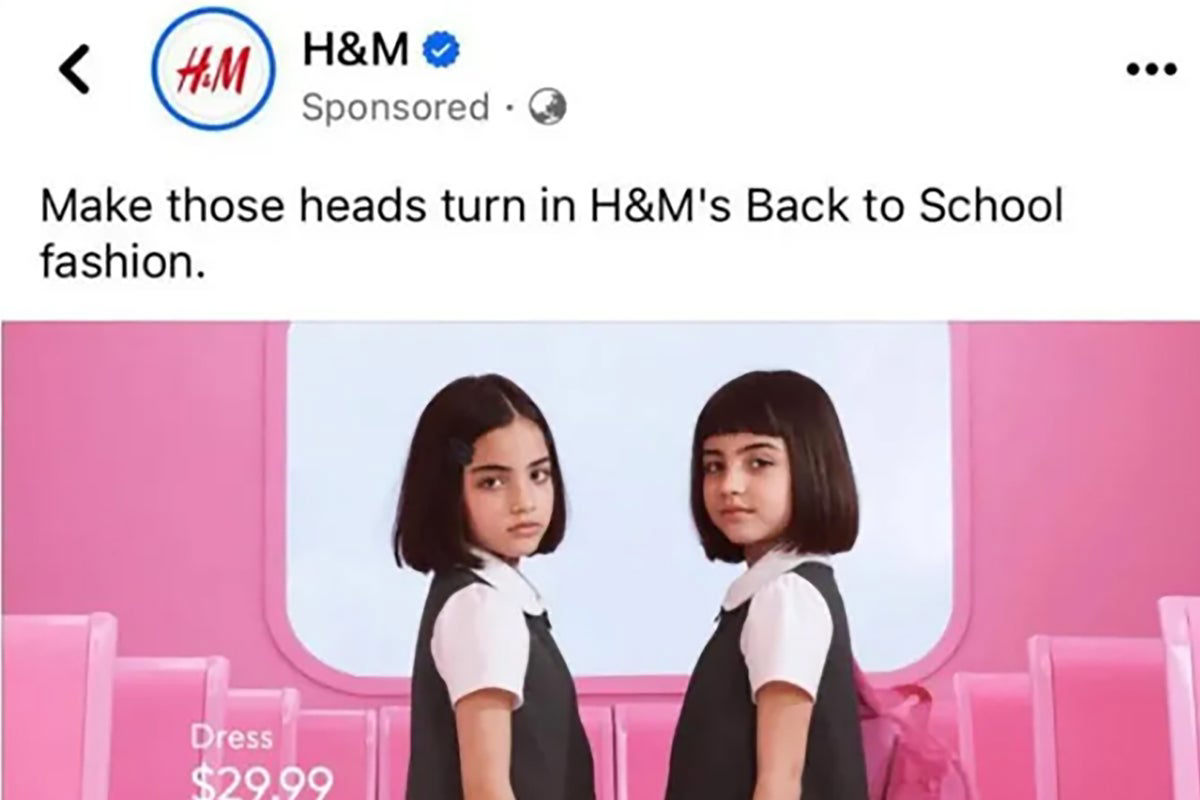 H&M apologises and pulls advert over claims it ‘sexualised’ children