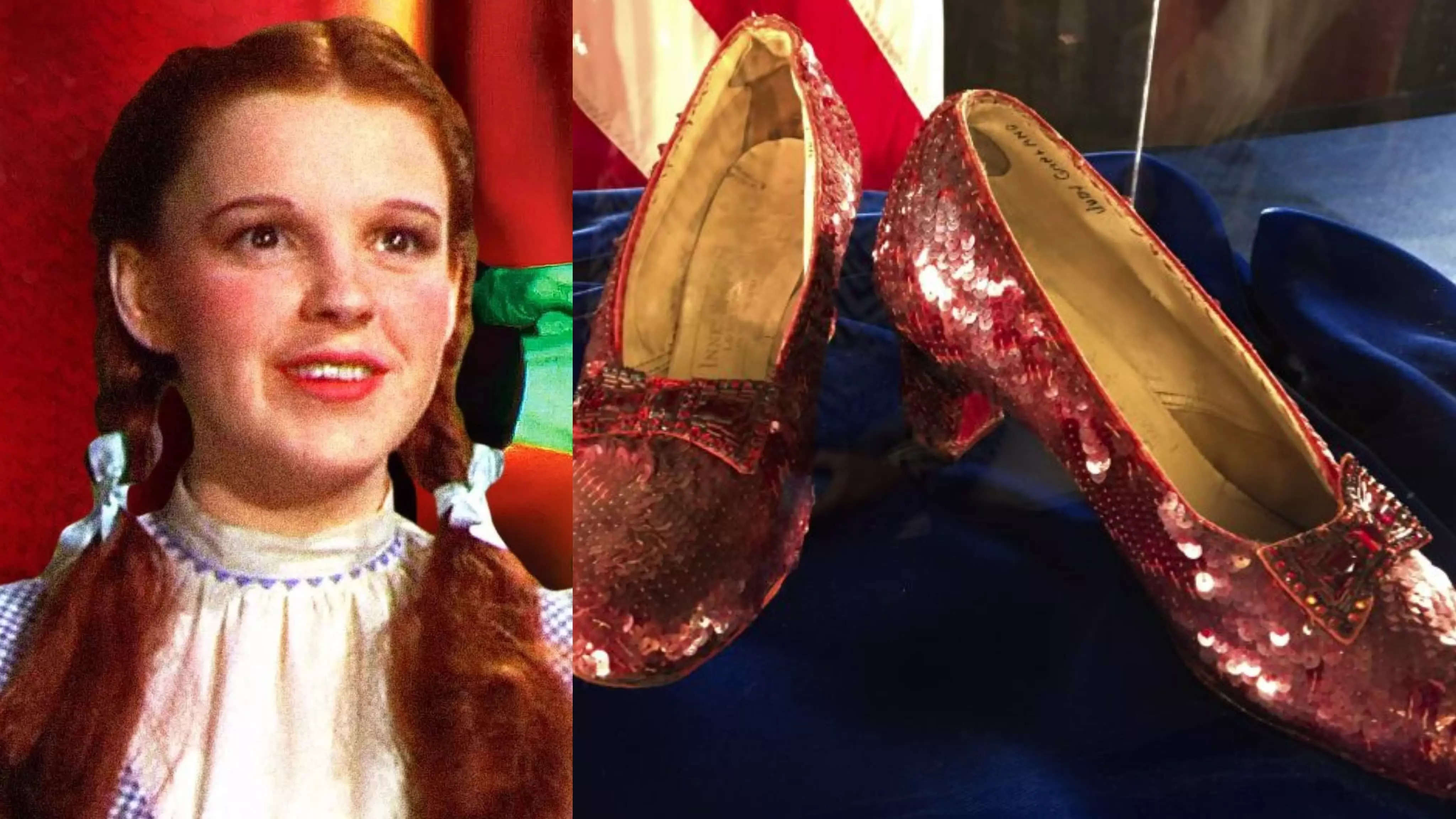 Mobster Confesses To Stealing Dorothy's Ruby Red Slippers From 'The ...