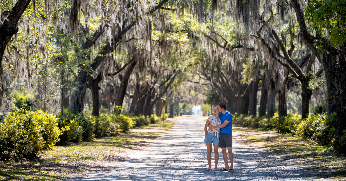<p> Savannah’s Spanish moss-covered squares offer a lush respite in this steamy Southern city, a favorite of those looking for a romantic getaway.  </p> <p> There’s history, incredible food, art, and literature, all within a walkable downtown. Stroll along the port city’s streets with your forever crush.  </p>
