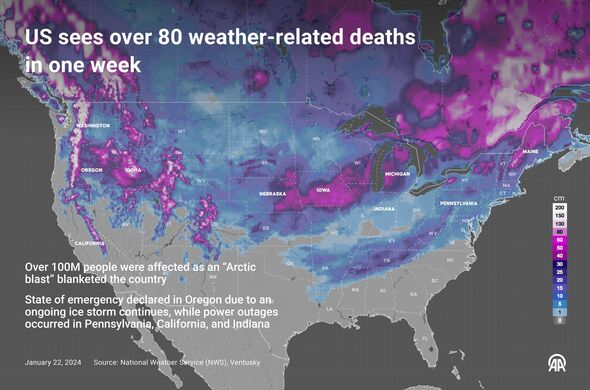 Arctic Blast Wreaks Havoc Across US As Death Toll Climbs To Nearly 100 ...