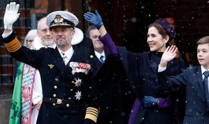 Queen Mary and King Frederik celebrate change of reign in Denmark at ...