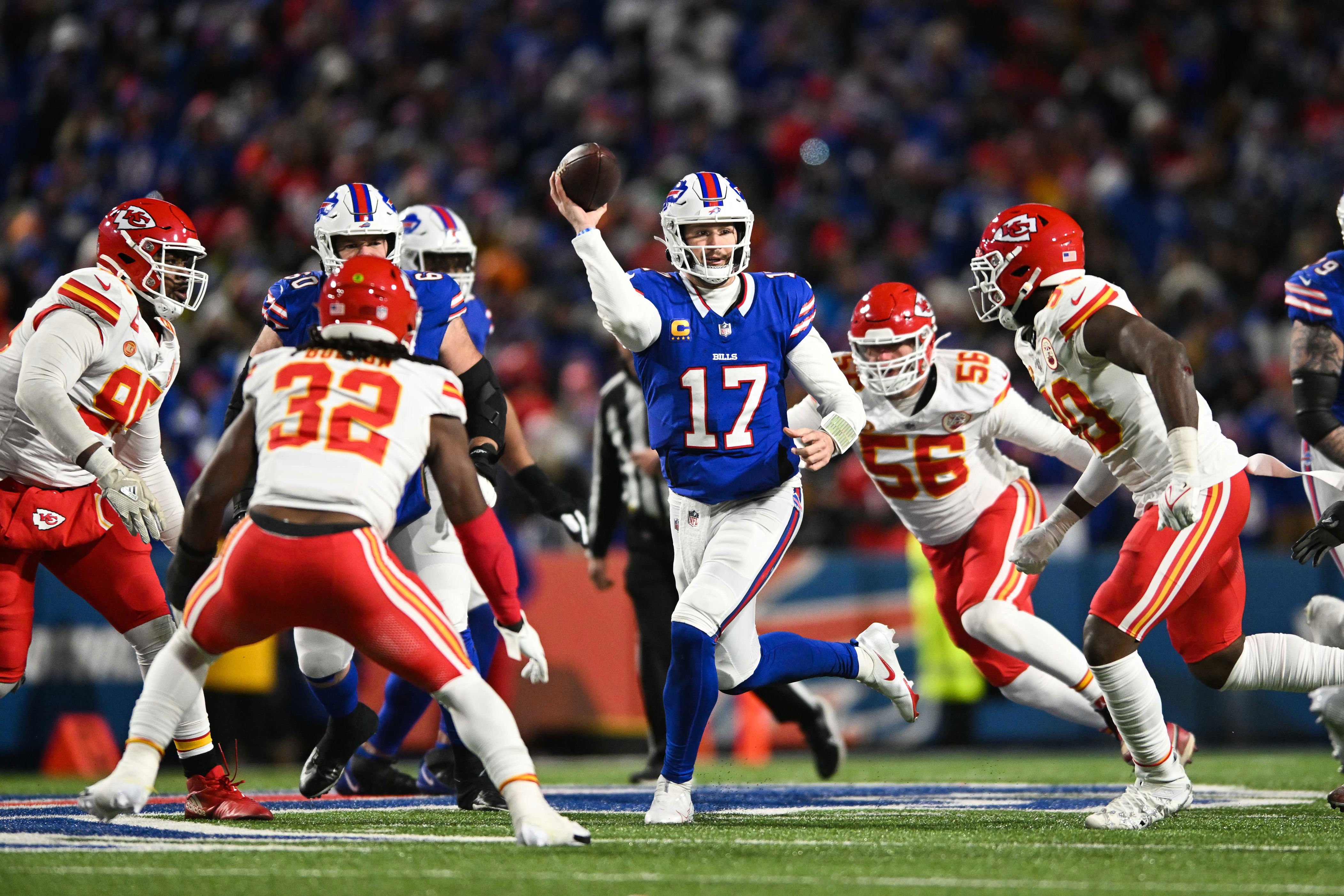 The best pictures of Josh Allen as the Chiefs trump the Bills in 2724