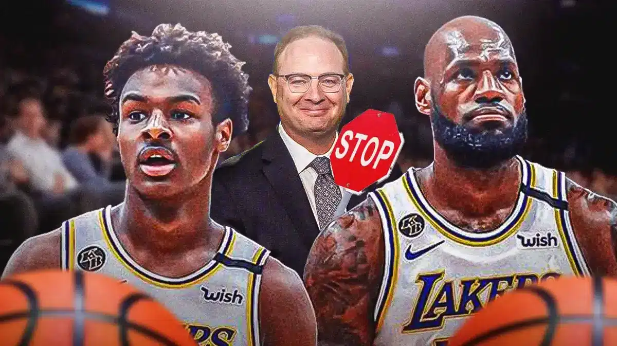 Lakers Drafting Bronny James To Join LeBron Gets Reality Check From ...