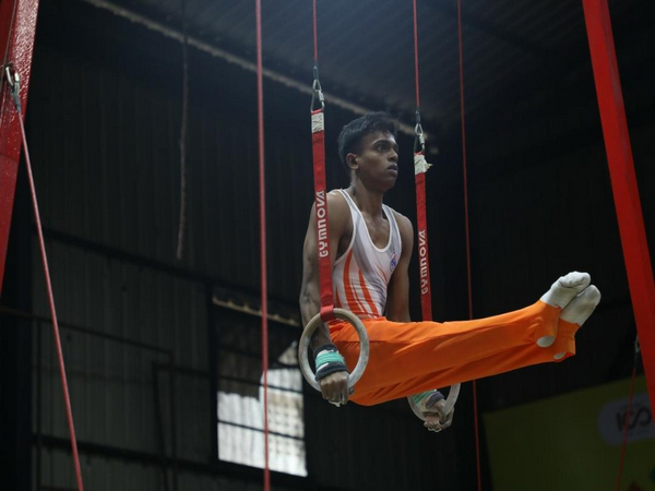 khelo india youth games: maharashtra gymnast aaryan davande wins boys artistic all-round gold