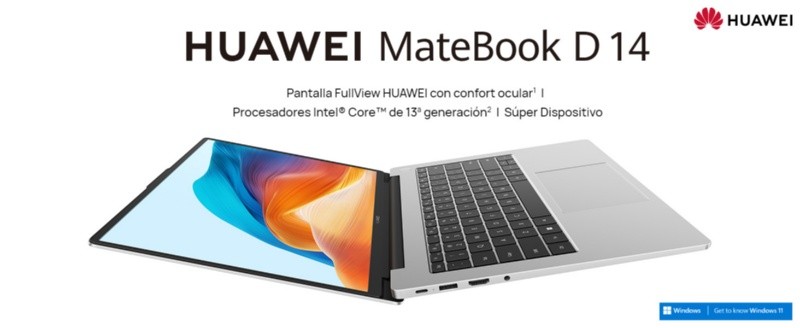 amazon, oferta: laptop huawei 16ram, 1tb, intel core i7 con el 31% de descuento, msi y garantía