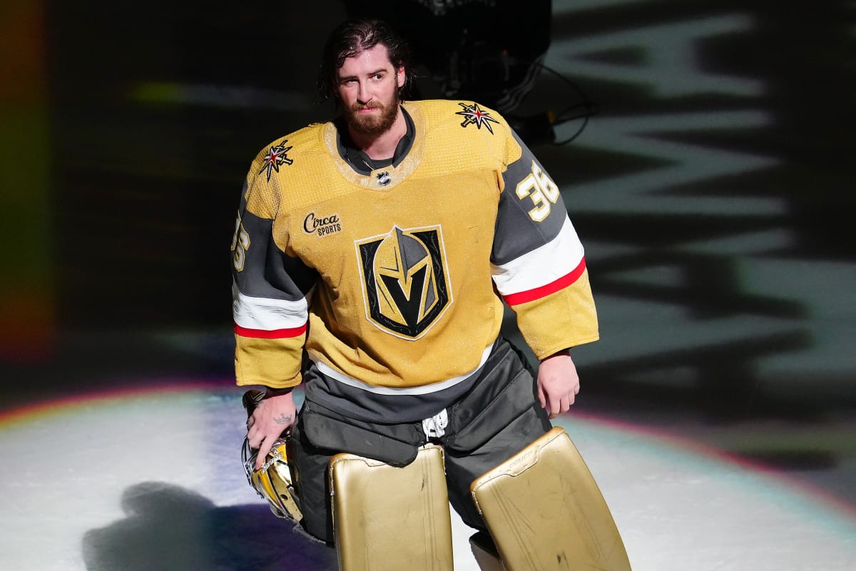 vegas golden knights goalie named one of nhl's three stars of the week
