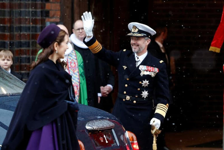 Queen Mary and King Frederik celebrate change of reign in Denmark at ...