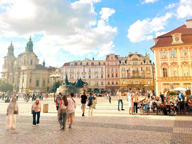 In September, there were as many people visiting the City Centre (Old Town) in Prague as you would expect in Rome, Paris, or London.