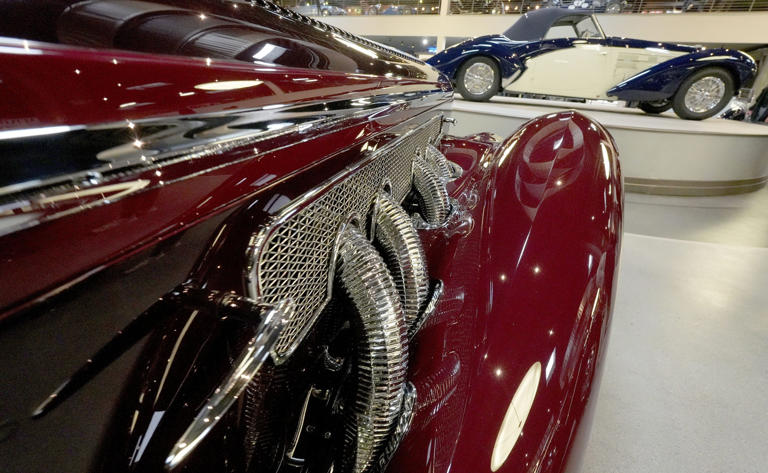 Take a photo tour of a soon-to-close California auto museum known for