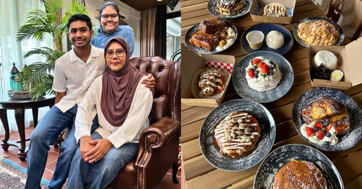 3 yrs into their cupcake biz, this m’sian family started a weekend cafe in their own garden