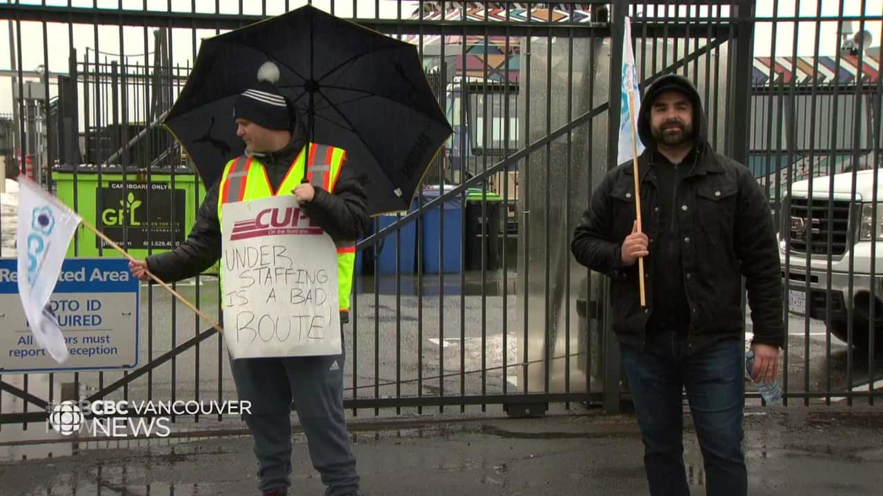 Buses, SeaBus Halted As Transit Workers Go On Strike