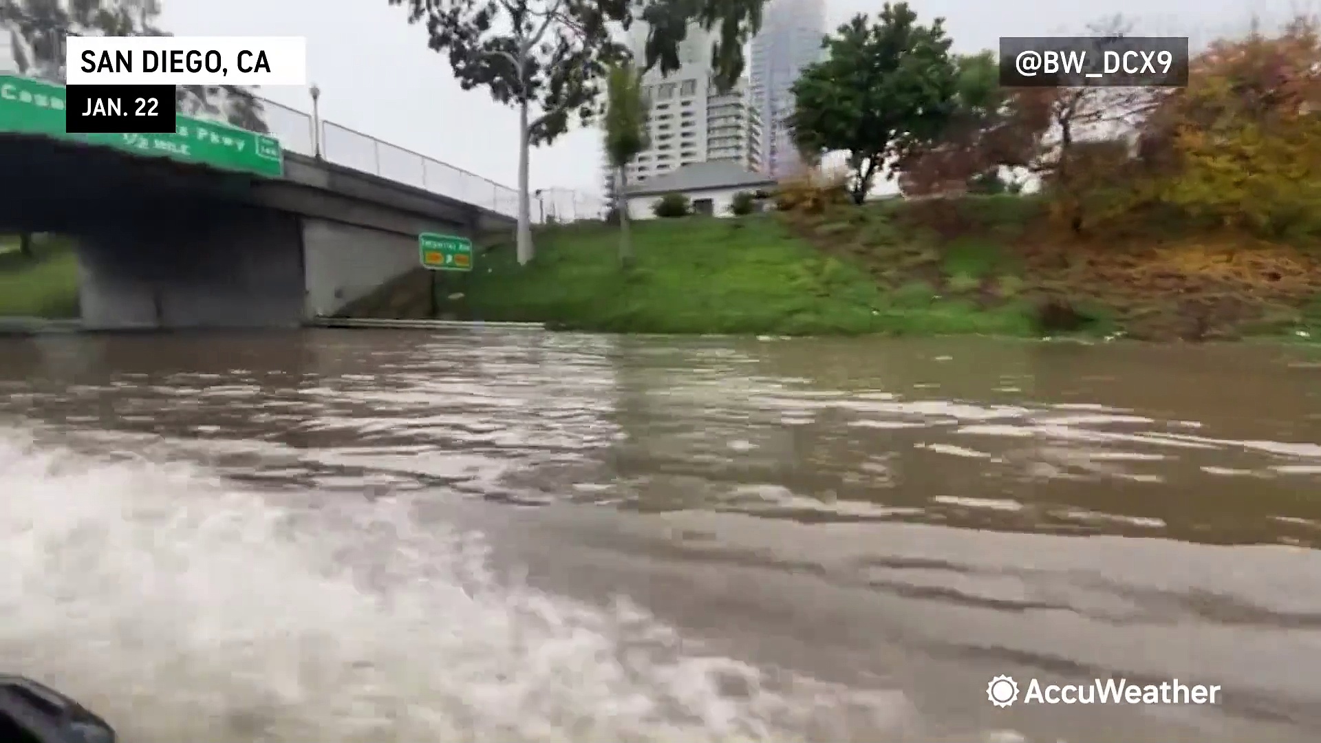 Flooding Wreaks Havoc Across San Diego On The Rainiest January Day In ...