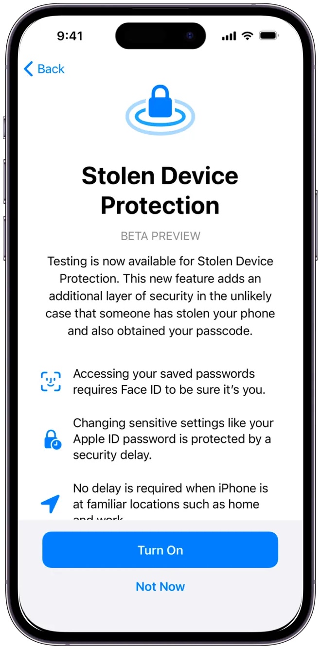 รู้จักฟีเจอร์ stolen device protection เครื่องมือสำคัญที่ใช้เมื่อ iphone ถูกขโมยไปแล้ว