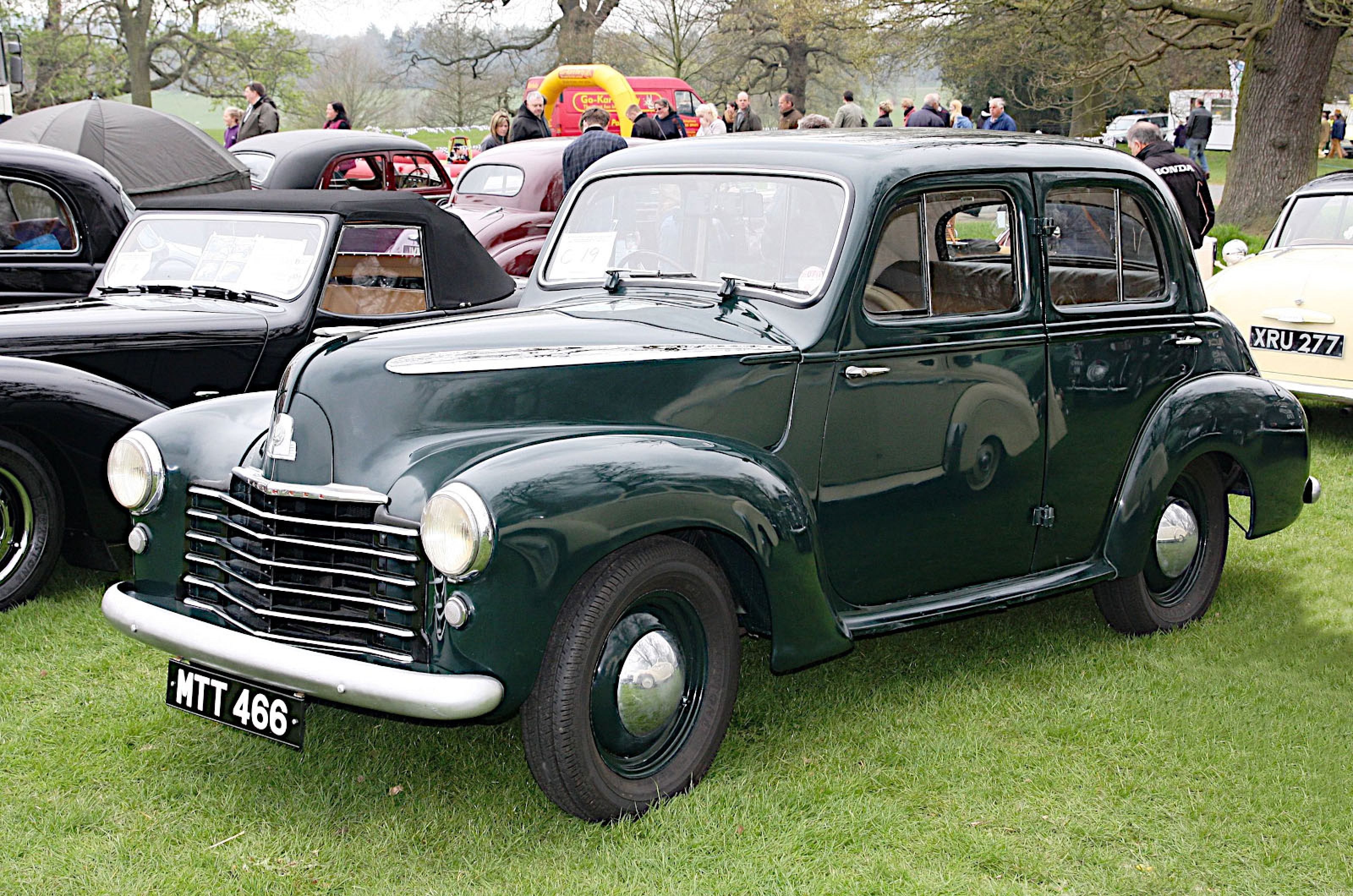<p>Of all the European auto makers, it’s perhaps least surprising that Vauxhall adopted the early 1940s American look for the cars it introduced later in the decade.</p>  <p>David Jones, head of styling from 1937 to 1971, joined the company in 1934, and spent some of his early career in Detroit, where he worked with the almost legendary Harley Earl.</p>  <p>Both the Wyvern and its larger-engined equivalent, the Velox, followed the US-influenced trend, though Jones and his team diverted from normal practice by ensuring that the front fender line did not, this time, extend as far back as the doors.</p>  <p>In complete contrast to Peugeot, Vauxhall abandoned the fashionable design very quickly – the new and entirely different-looking Wyvern and Velox were on the market as early as 1951.</p>