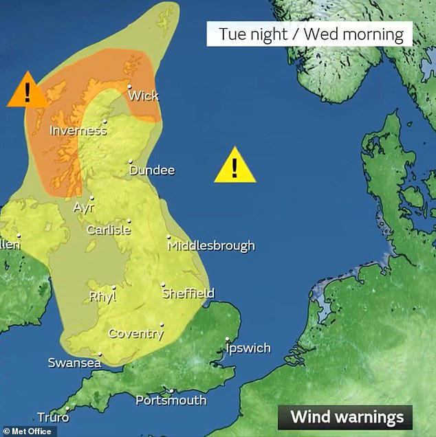 Storm Jocelyn Rolls In Today Maps Show How 80mph Wind And Heavy Rain Will Hammer Britain As Met