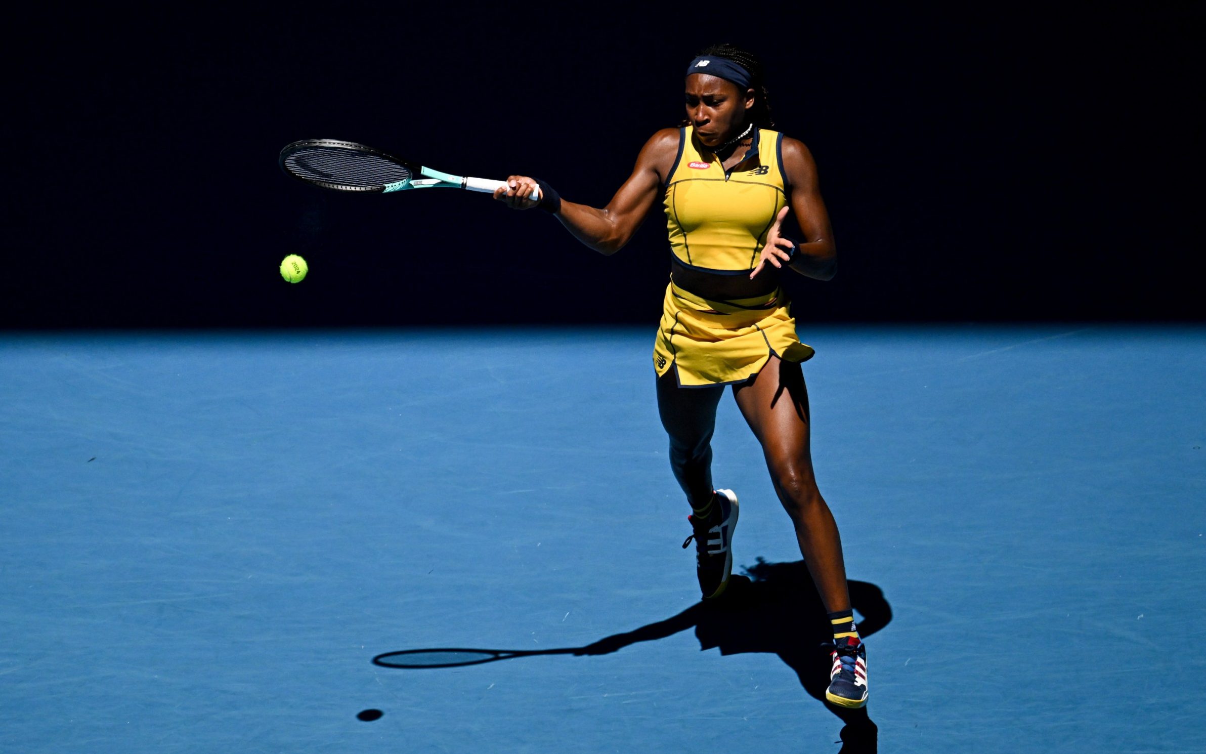 Coco Gauff wins ugly in match littered with unforced errors to reach ...