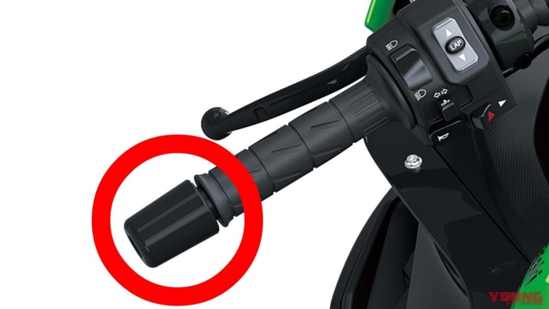 ［バイクq＆a］ハンドルの端っこに付いている鉄の塊って何のため？