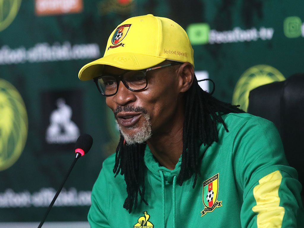 rigobert song unfazed by pressure ahead of cameroon's crucial gambia clash