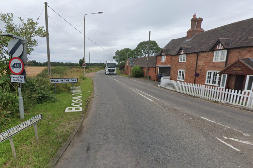 emergency speed restriction imposed near market bosworth after gas leak