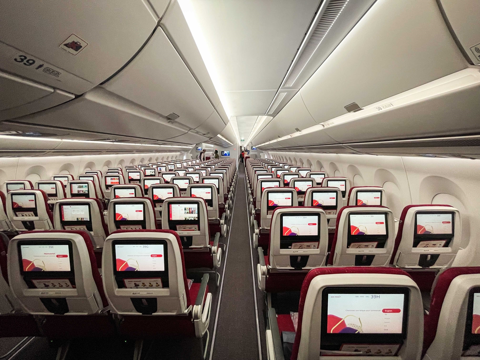 android, what’s new in air india a350’s business, premium economy and economy classes?
