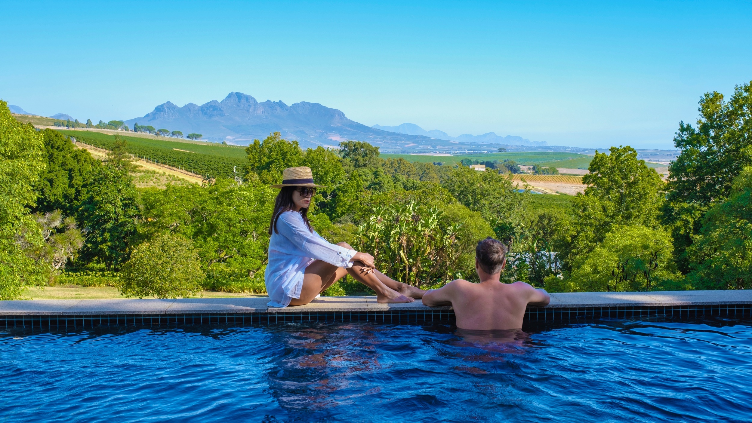 <p>South Africa is known for amazing wine, and if you plan a trip to Cape Town, you should tack on a day to the vineyards. Most are set amongst verdant mountains and have great facilities should you want to hang out for longer than just a tasting.</p><p><a href='https://www.msn.com/en-us/community/channel/vid-cj9pqbr0vn9in2b6ddcd8sfgpfq6x6utp44fssrv6mc2gtybw0us'>Follow us on MSN to see more of our exclusive lifestyle content.</a></p>