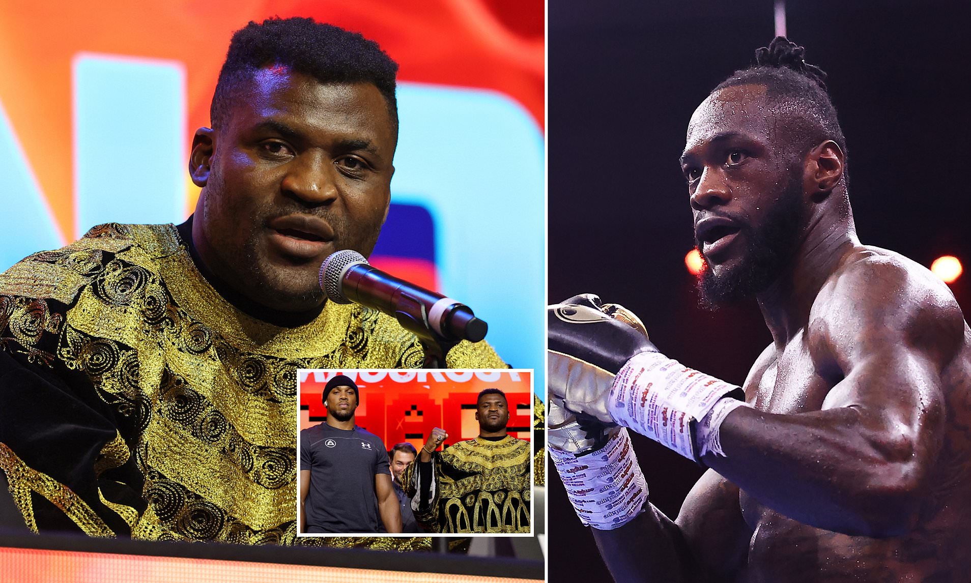 Francis Ngannou Tells Wilder To 'get It Together' And Set Up Fight