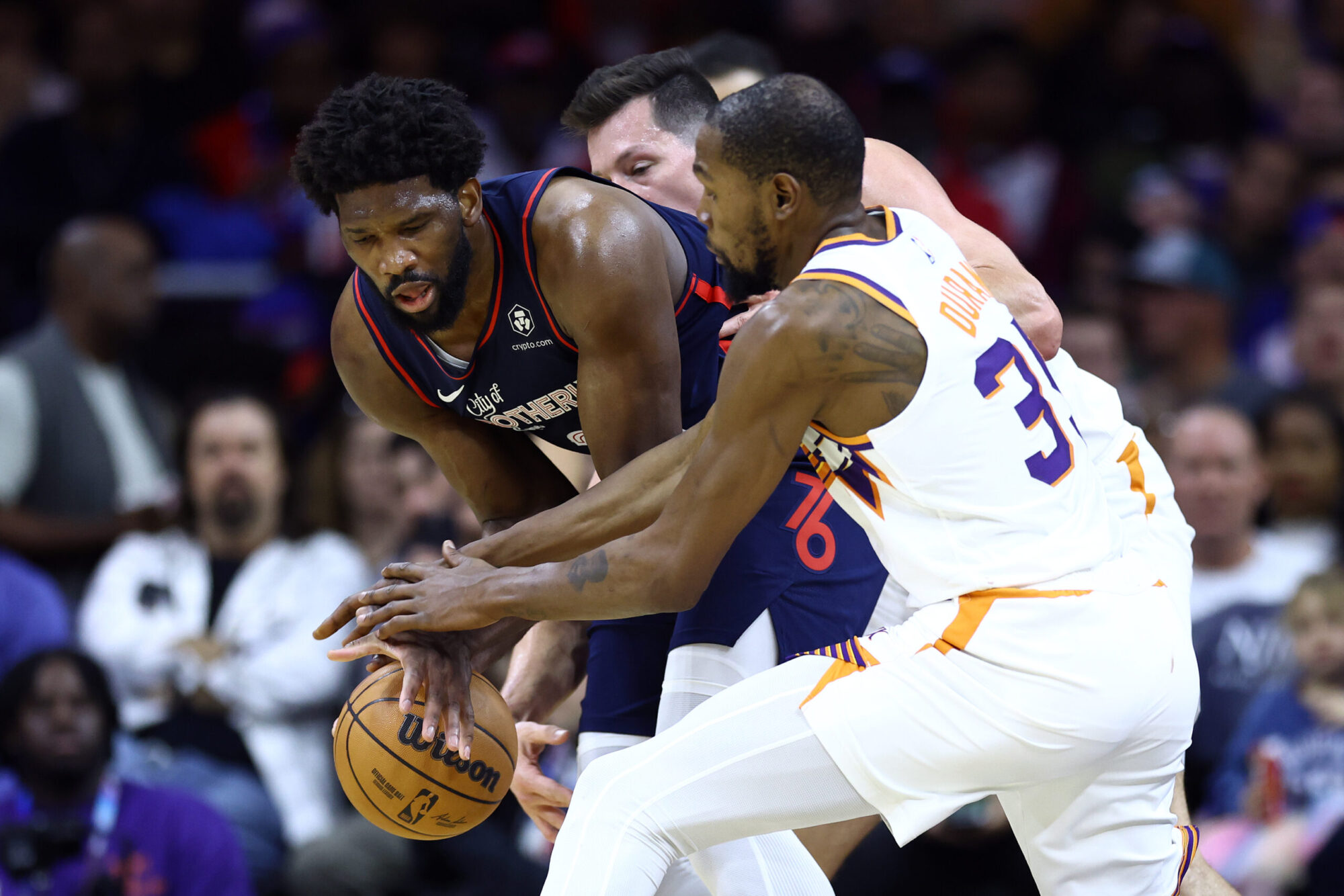 WATCH: Kevin Durant’s Genuine Reaction To Joel Embiid’s 70-Point ...