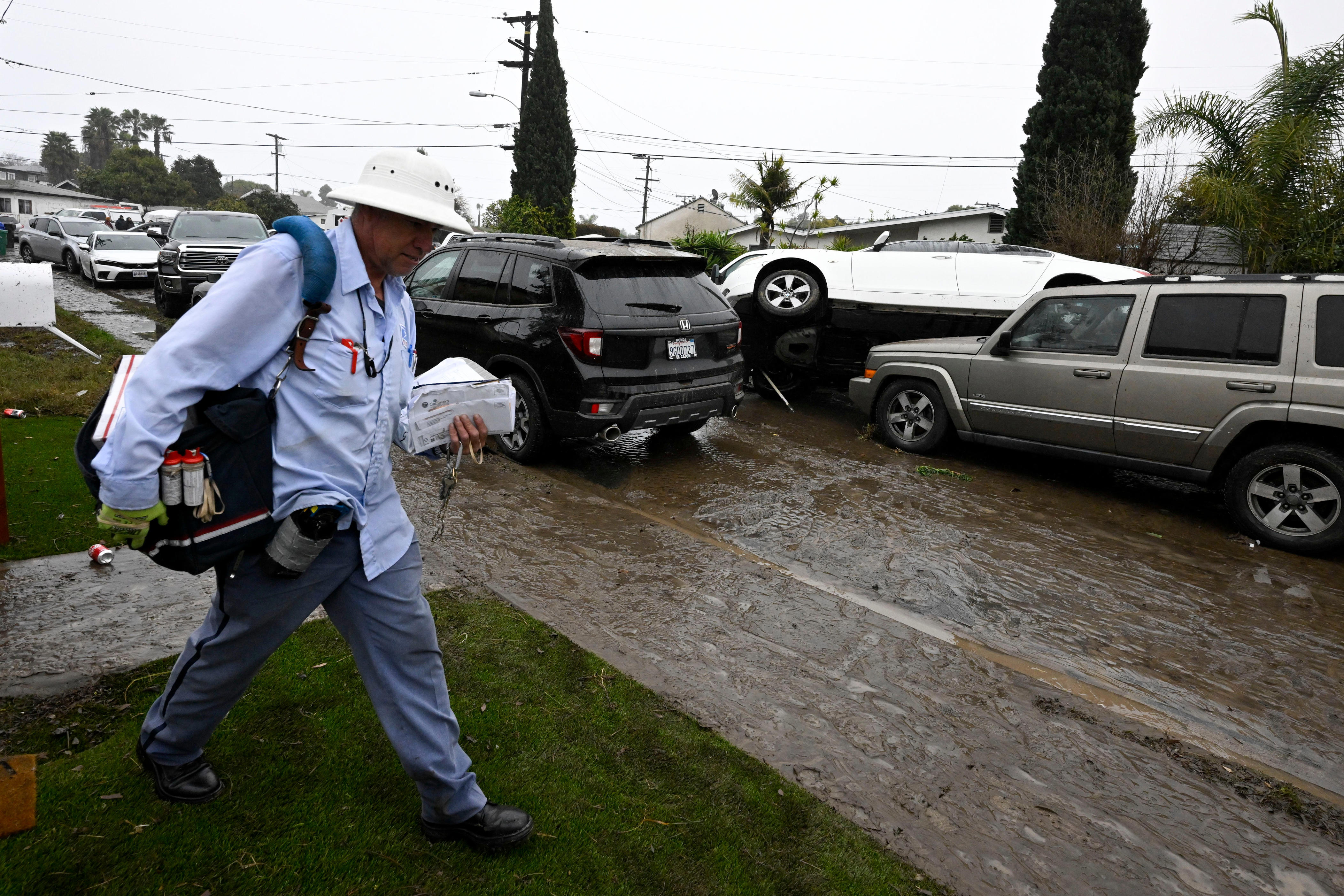 Flooding makes fourth wettest day in San Diego Photos