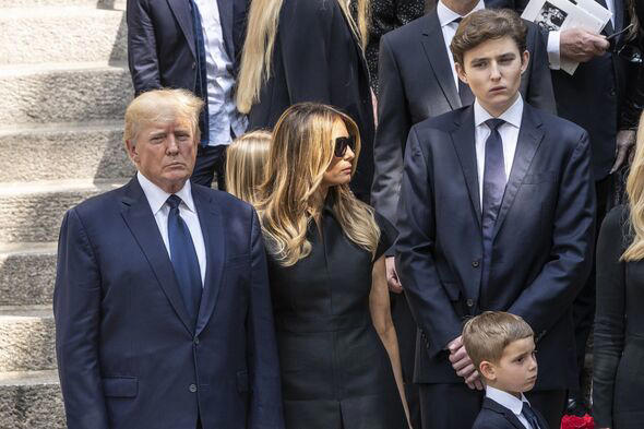 Donald Trump reveals Barron's staggering height and part Melania will ...