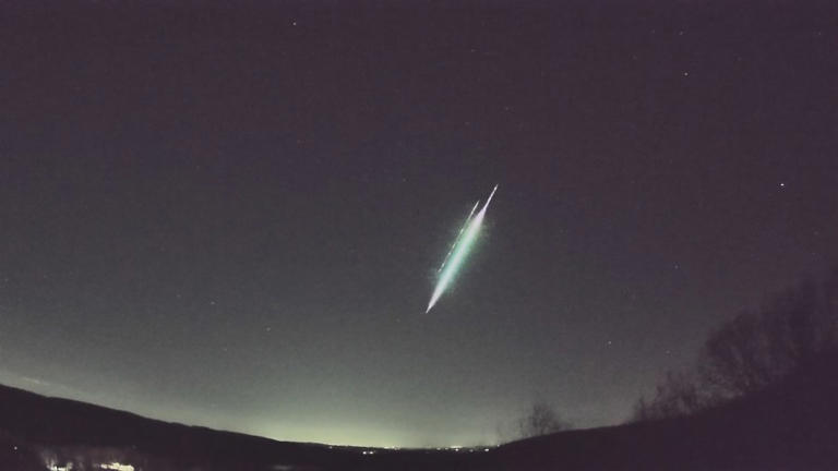 Fireball spotted over Connecticut on Sunday