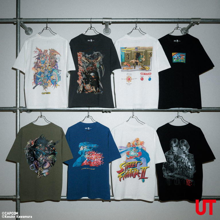 Capcom’s 40th anniversary T-shirts are coming to Uniqlo in March