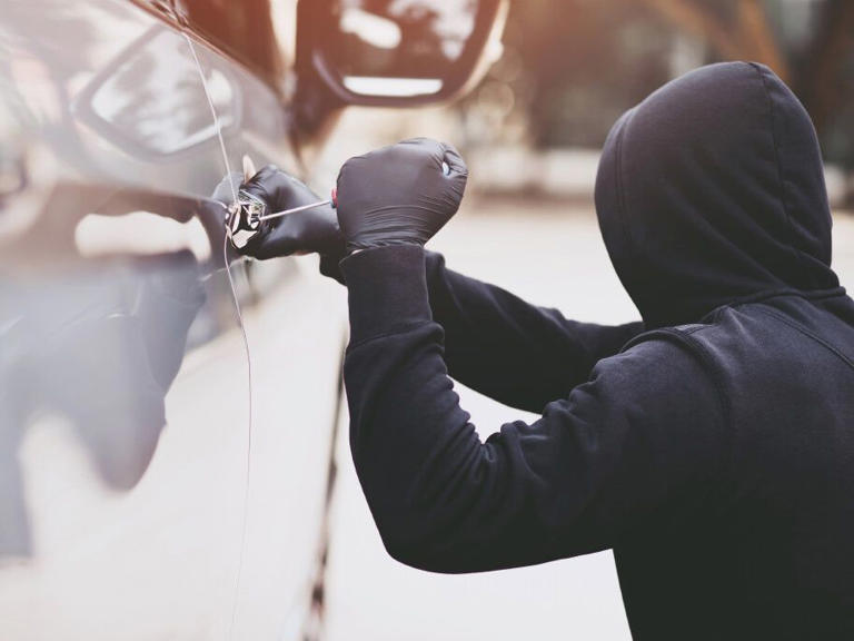 The first thing thieves often do after stealing a car is park it nearby ...