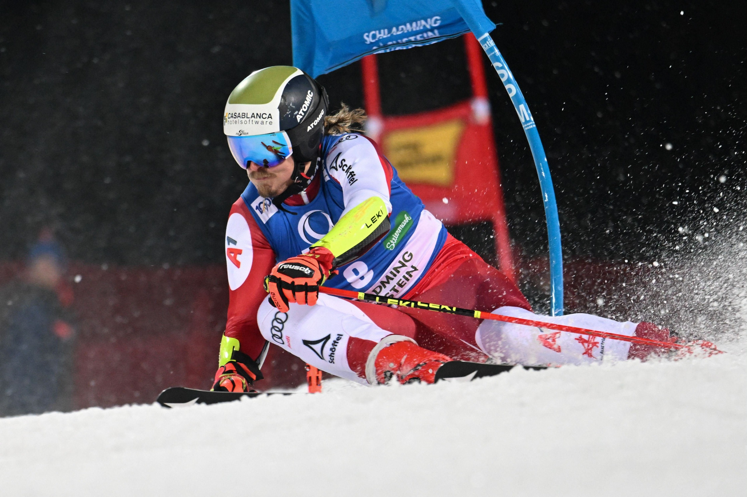 eduard hallberg karsiutui kakkoskierrokselta alppihiihdon maailmancupin kisassa