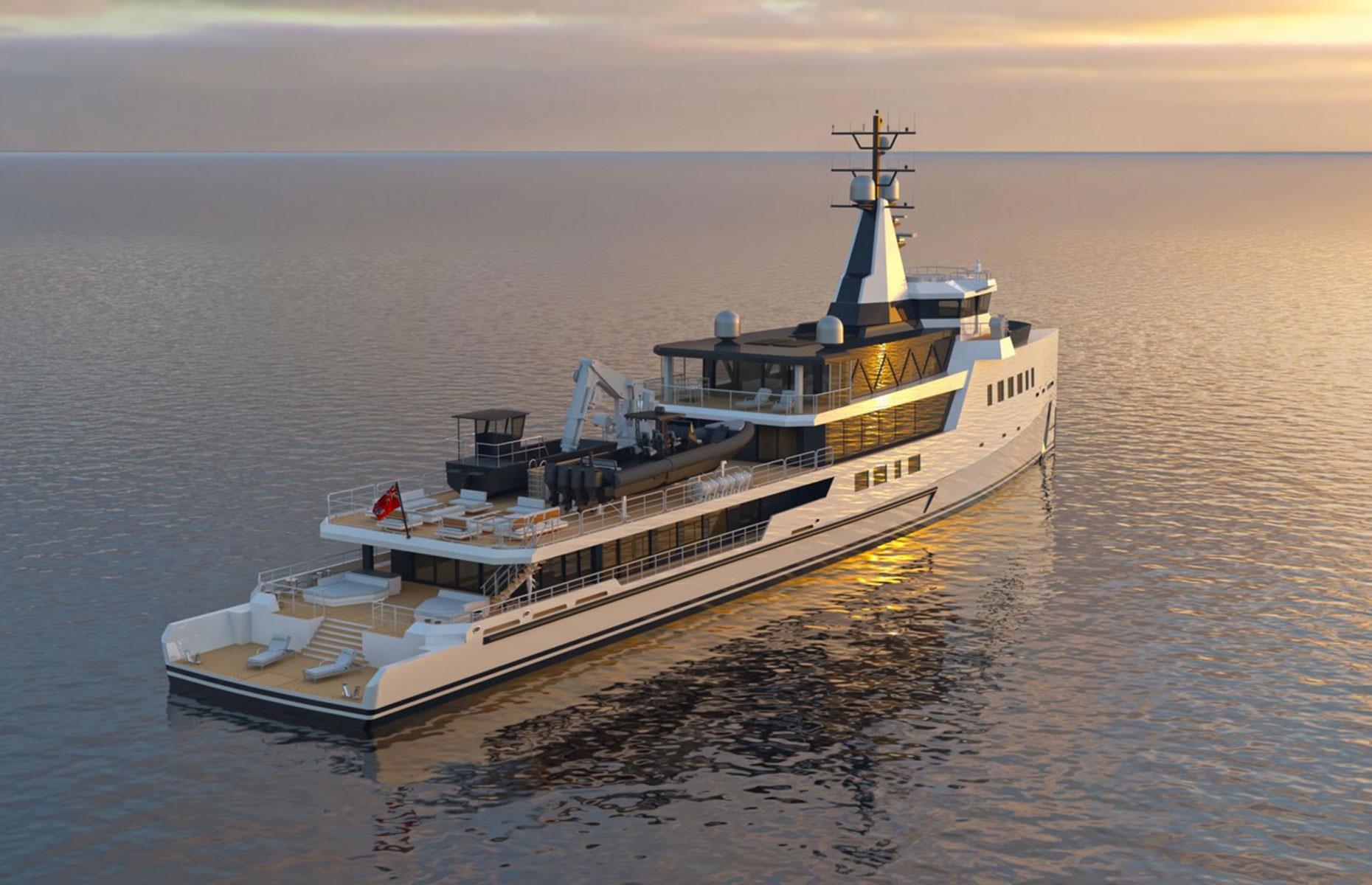 <p>Designed by innovative London studio Michael Leach Design and engineered in-house, the 247-foot (75.2m)<em> Custom YS 75 Hybrid</em> has cutting-edge features, including a touch-and-go helipad and a crane for deploying tenders.</p>  <p>It can accommodate 24 crew members and up to 12 guests across six staterooms and boasts plush entertaining areas.</p>  <p>Due to launch early this year, the innovative vessel will also be the first private superyacht equipped with commercial-grade cultivation pods to grow vegetables, further adding to its eco credentials. As for the price tag? Damen is keeping it firmly under wraps...</p>